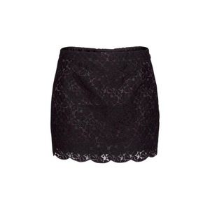 Aritzia black lace skirt